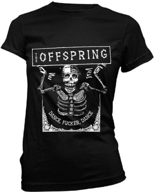 The Offspring Dance Fucker Dance Black Ladies T-Shirt S