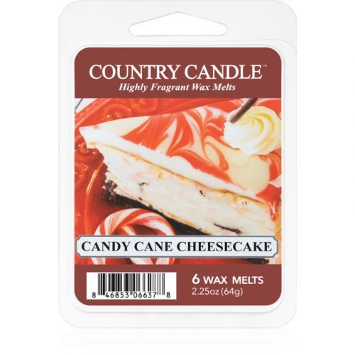 Country Candle Candy Cane Cheescake wax melt 64 g