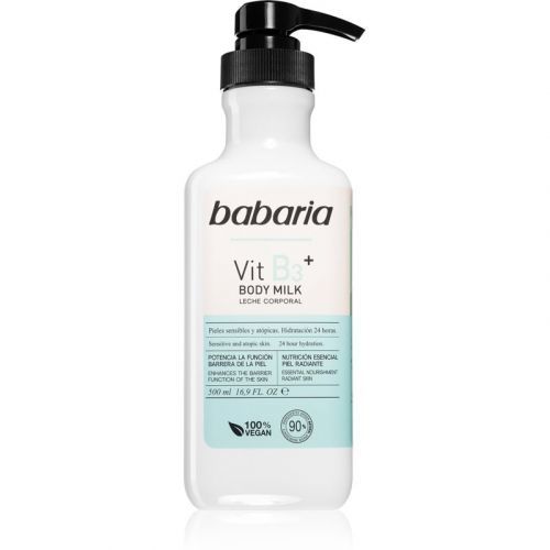 Babaria Vitamin B3 Softening Moisturizing Body Lotion For All Types Of Skin 500 ml