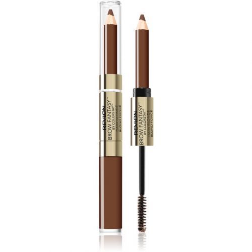 Revlon Cosmetics Brow Fantasy Eyebrow Pencil and Gel 2 in 1 Shade 105 Brunette 1,18 ml
