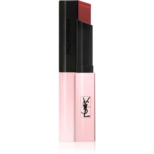 Yves Saint Laurent Rouge Pur Couture The Slim Glow Matte Moisturising Matte Lipstick with Shine Shade 205 Sercret Rosewood 2 g