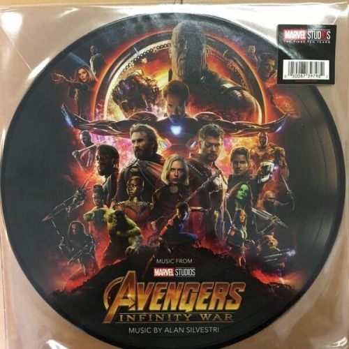 Alan Silvestri Avengers Infinity War Soundtrack (Picture Disc) (Vinyl LP)