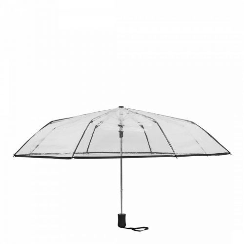 Transparent / Black Border Folding Umbrella