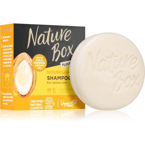 Nature Box Argan Shampoo Bar with Nourishing Effect 85 g