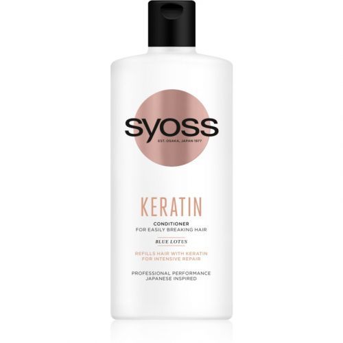 Syoss Keratin Conditioner For Brittle And Stressed Hair 440 ml