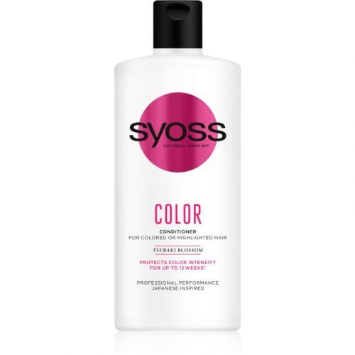 Syoss Color Tsubaki Blossom Conditioner For Colored Hair 440 ml
