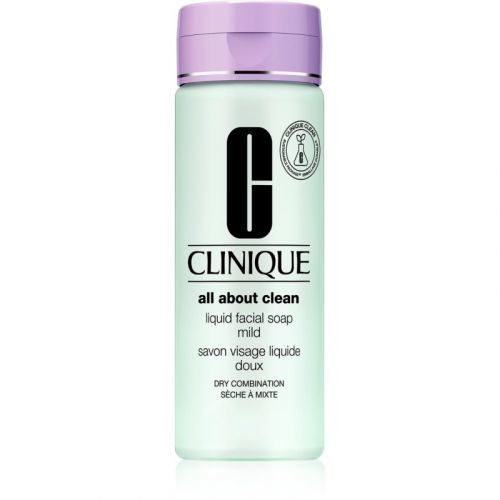 Clinique 3 Steps Liquid Facial Soap Mild For Sensitive Very Dry Skin 200 ml