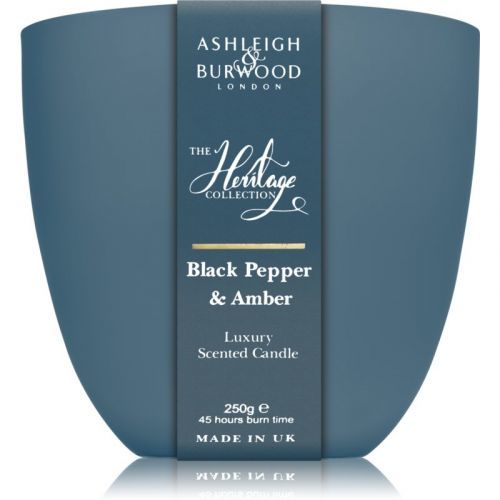 Ashleigh & Burwood London The Heritage Collection Black Pepper & Amber scented candle 250 g