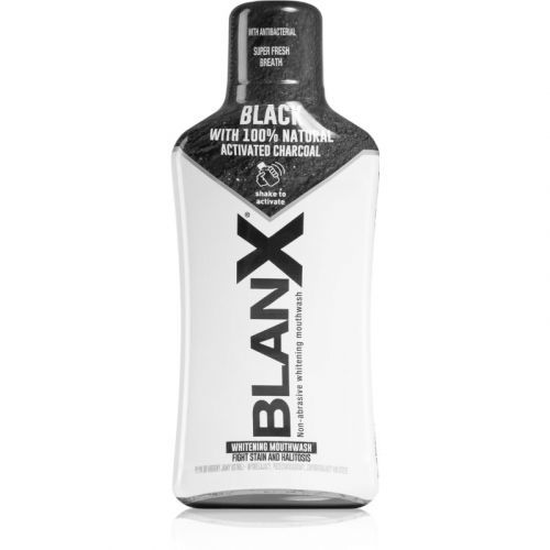 BlanX Black Whitening Mounthwash with Activated Charcoal 500 ml