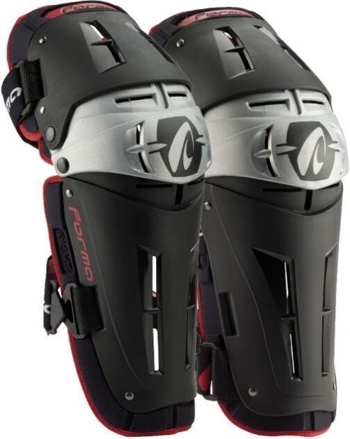 Forma Boots Tri-Flex Knee Guard Black/Silver/Red