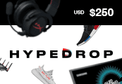 250$ HypeDrop Gift Card 250 USD Prepaid Code