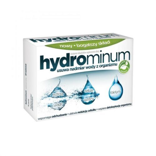 HYDROMINUM Utrata Wagi Nadmiar wody Weight Cellulite 30 tab Be Slim Aquaminum