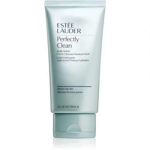 Estée Lauder Perfectly Clean Multi Action Creme Cleanser/Moisture Mask For Dry Skin 150 ml