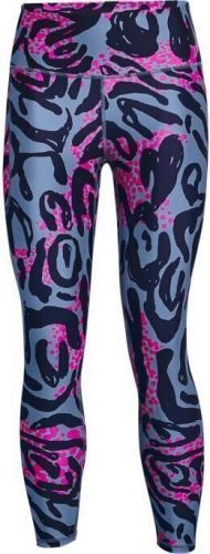 Under Armour HG Armour Print 7/8 Womens Leggings Mineral Blue/Midnight Navy S