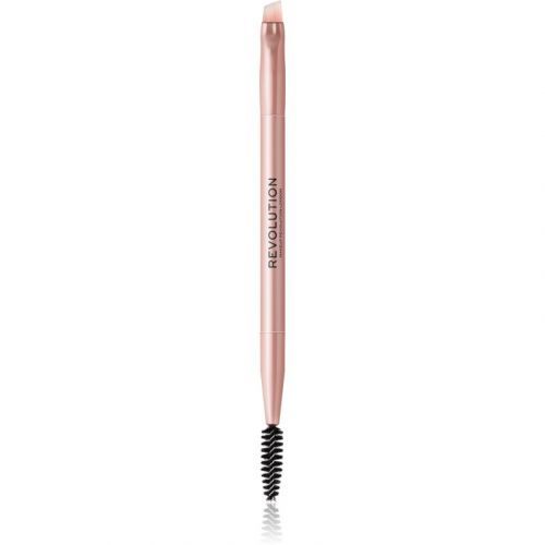 Makeup Revolution Create Double-Ended Eyebrow Brush R1