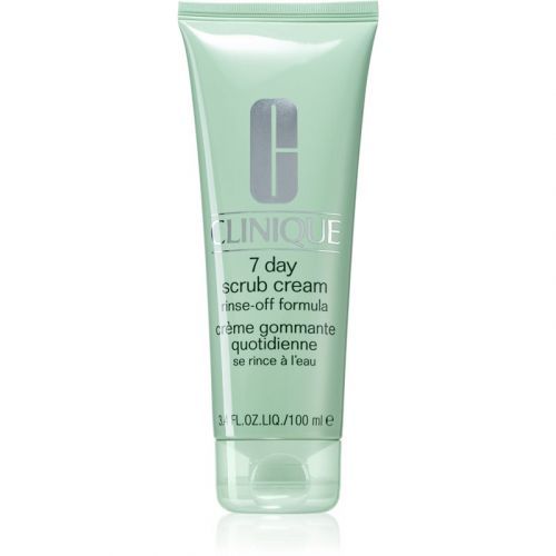 Clinique 7 Day Scrub Cream Rinse-Off Formula Cleansing Peeling for Everyday Use 100 ml