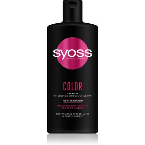 Syoss Color Tsubaki Blossom Shampoo For Colored Hair 440 ml