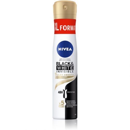 Nivea Black & White Invisible  Silky Smooth Antiperspirant Spray 200 ml