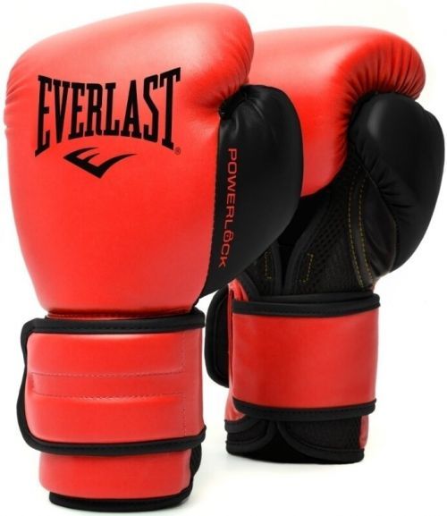 Everlast Powerlock 2R Training Gloves Red 12 oz