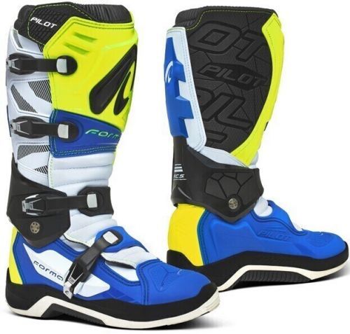 Forma Boots Pilot Yellow Fluo/White/Blue 43