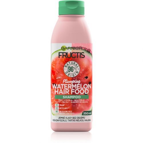 Garnier Fructis Watermelon Hair Food Shampoo for Fine and Limp Hair 350 ml