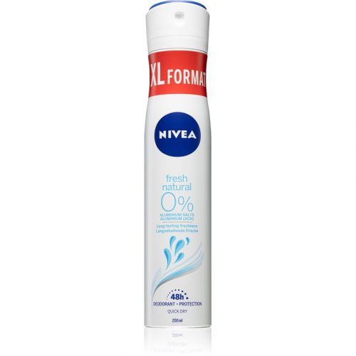 Nivea Fresh Natural Deodorant Spray 48h 200 ml