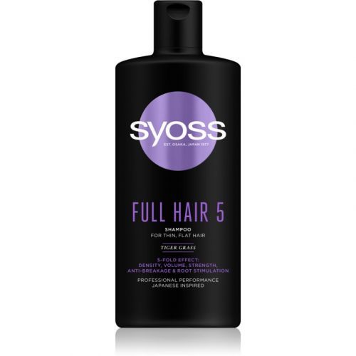 Syoss Full Hair 5 Shampoo For Weak Hair 440 ml