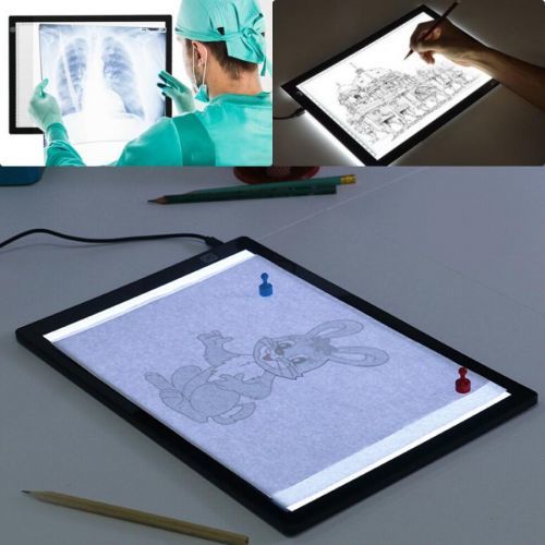A3 LED Stencil Light Box Artist Tracing Drawing Copy Plate Table Gifts