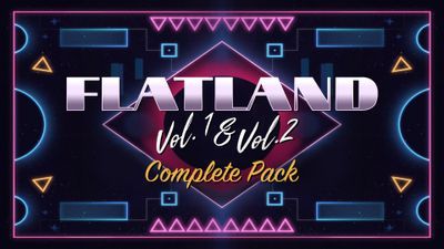 Flatland Vol.1 & 2 Complete Pack