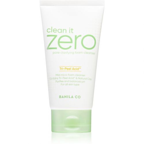 Banila Co. clean it zero pore clarifying Cream Cleansing Foam for Hydration and Pore Minimizing 150 ml