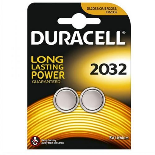 Duracell CR2032 Lithium Coin Cell Batteries 2032 DL2032 3V Battery Twin Pack