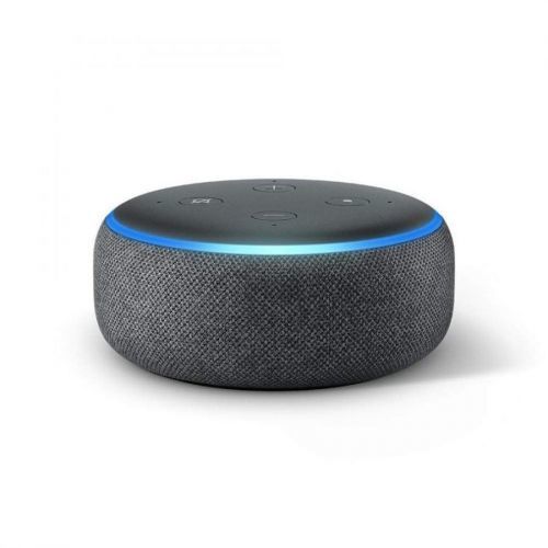 Amazon Echo Dot 3rd Generation - Charcoal | Alexa Enabled Smart Speaker