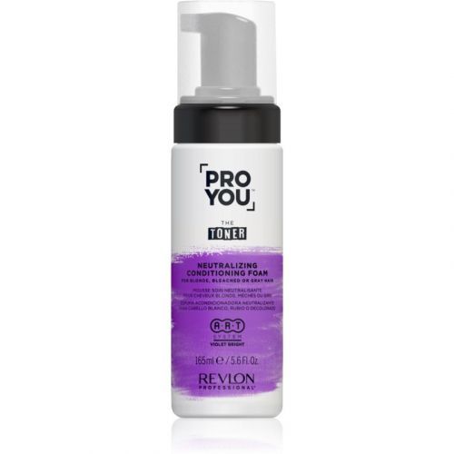 Revlon Professional Pro You The Toner Hydrating Conditioner Neutralising Yellow Shades For Blonde And Grey Hair 150 ml