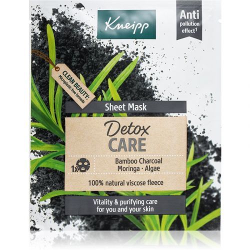 Kneipp Sheet Mask Detox Care Sheet Mask with Detoxifying Effect 1 pc