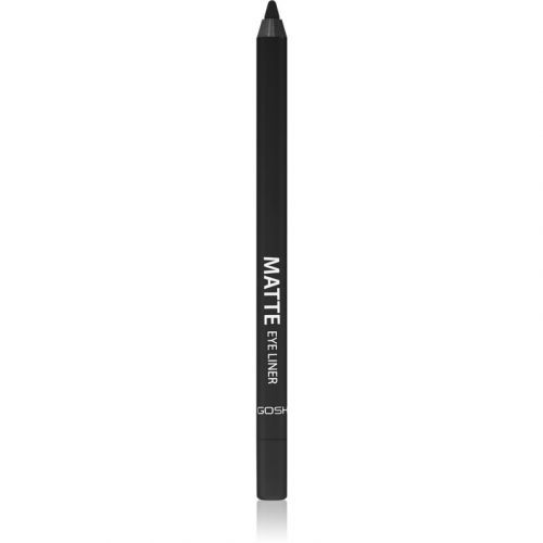 Gosh Matte Eyeliner with Matte Effect Shade 002 Black 1,2 g