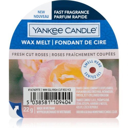 Yankee Candle Fresh Cut Roses wax melt I. 22 g
