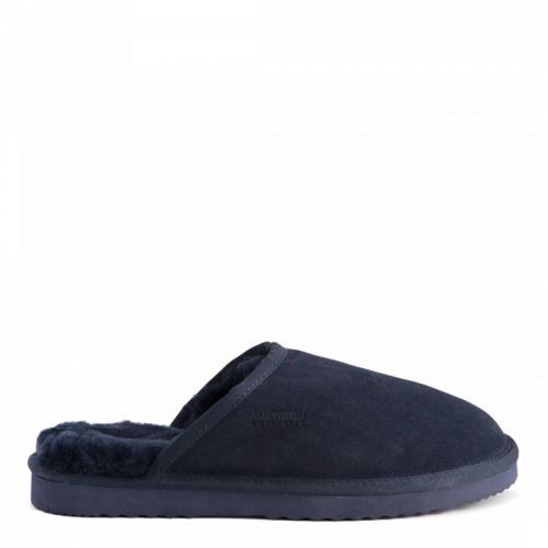 Navy Manly Slippers