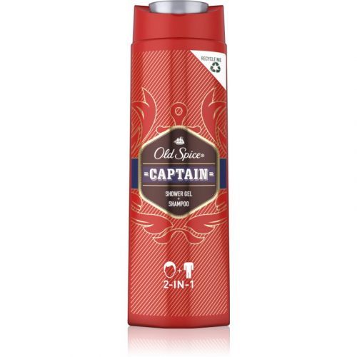 Old Spice Captain Body and Hair Shower Gel 400 ml