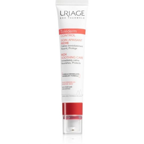 Uriage Toléderm Control Rich Soothing Care Nourishing Soothing Cream For Sensitive And Intolerant Skin 40 ml