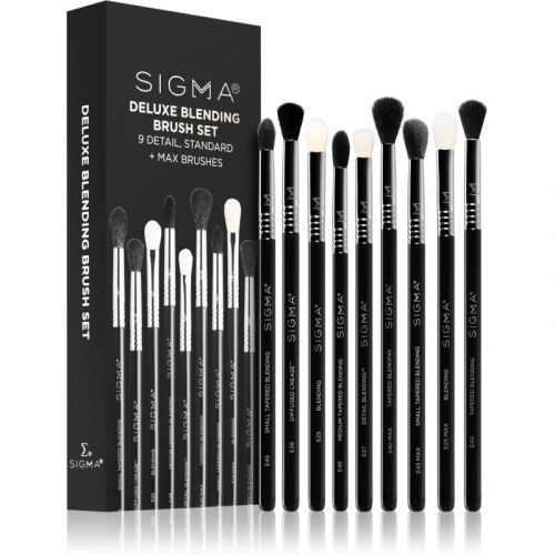Sigma Beauty Deluxe Blending Brush Set Brush Set (for Eye Area)