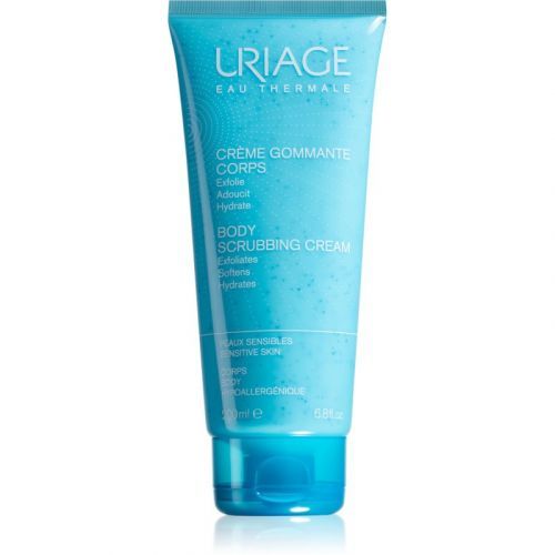 Uriage Hygiène Body Scrubbing Cream Body Scrub Cream for Sensitive Skin 200 ml
