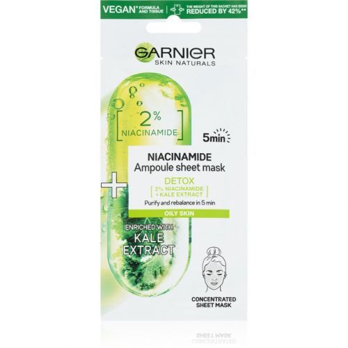 Garnier Skin Naturals Refreshing and Purifying Sheet Mask 15 g