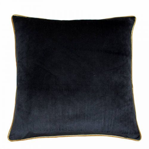 Black/Gold Meridian Cushion 55x55cm