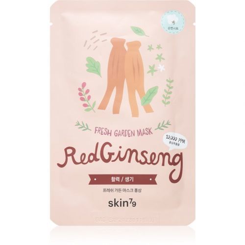 Skin79 Fresh Garden Red Ginseng Revitalising Cloth Mask With Ginseng 23 g