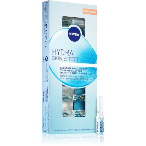 Nivea Hydra Skin Effect Intensive Hydrating Treatment In Ampoules 7 x 1 ml