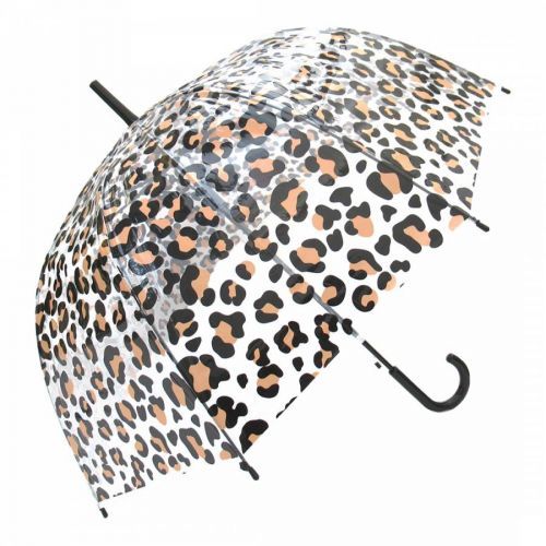 Black Brown Leopard Umbrella