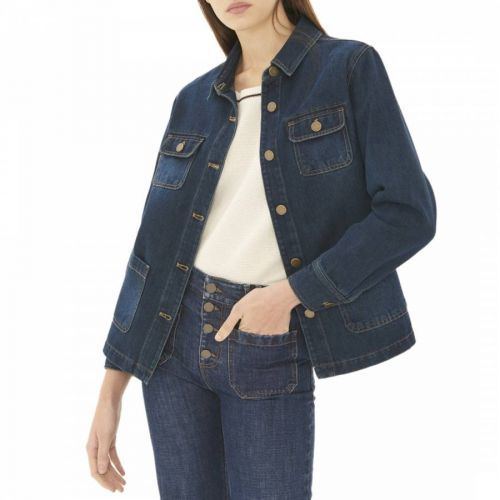 Blue Denim Cotton Jacket