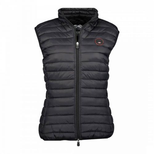Black Quilted Lightweight Gilet