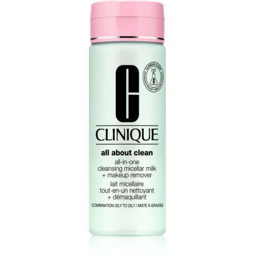 Clinique All About Clean All-in-One Cleansing Micellar Milk + Makeup Remove Gentle Cleansing Milk For Combination To Oily Skin 200 ml