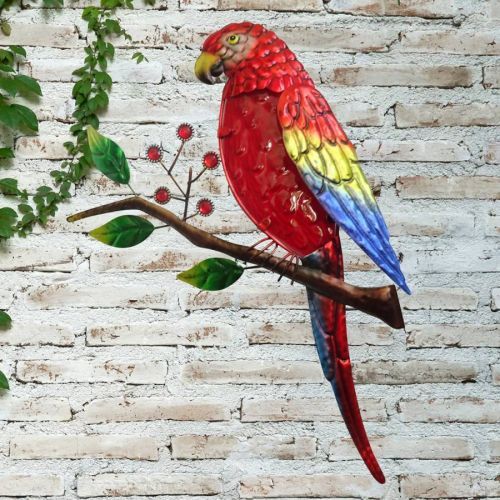 Parrot Glass Wall Art